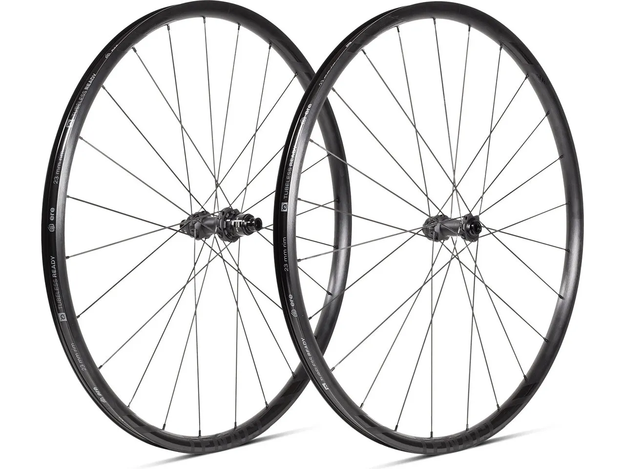 Ere Research Tenaci GX23 Disc Center Lock 28" Laufradsatz, Schwarz Ere Research Tenaci GX23 Disc Center Lock 28" Laufradsatz, Schwarz