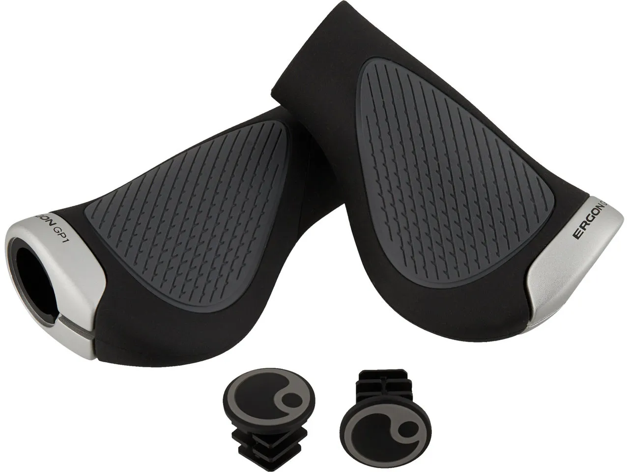 Ergon GP1 Evo Single Twistshift Lenkergriffe für Drehgriffschalter einseitig, Schwarz, one_size Ergon GP1 Evo Single Twistshift Lenkergriffe für Drehgriffschalter einseitig, Schwarz, one_size