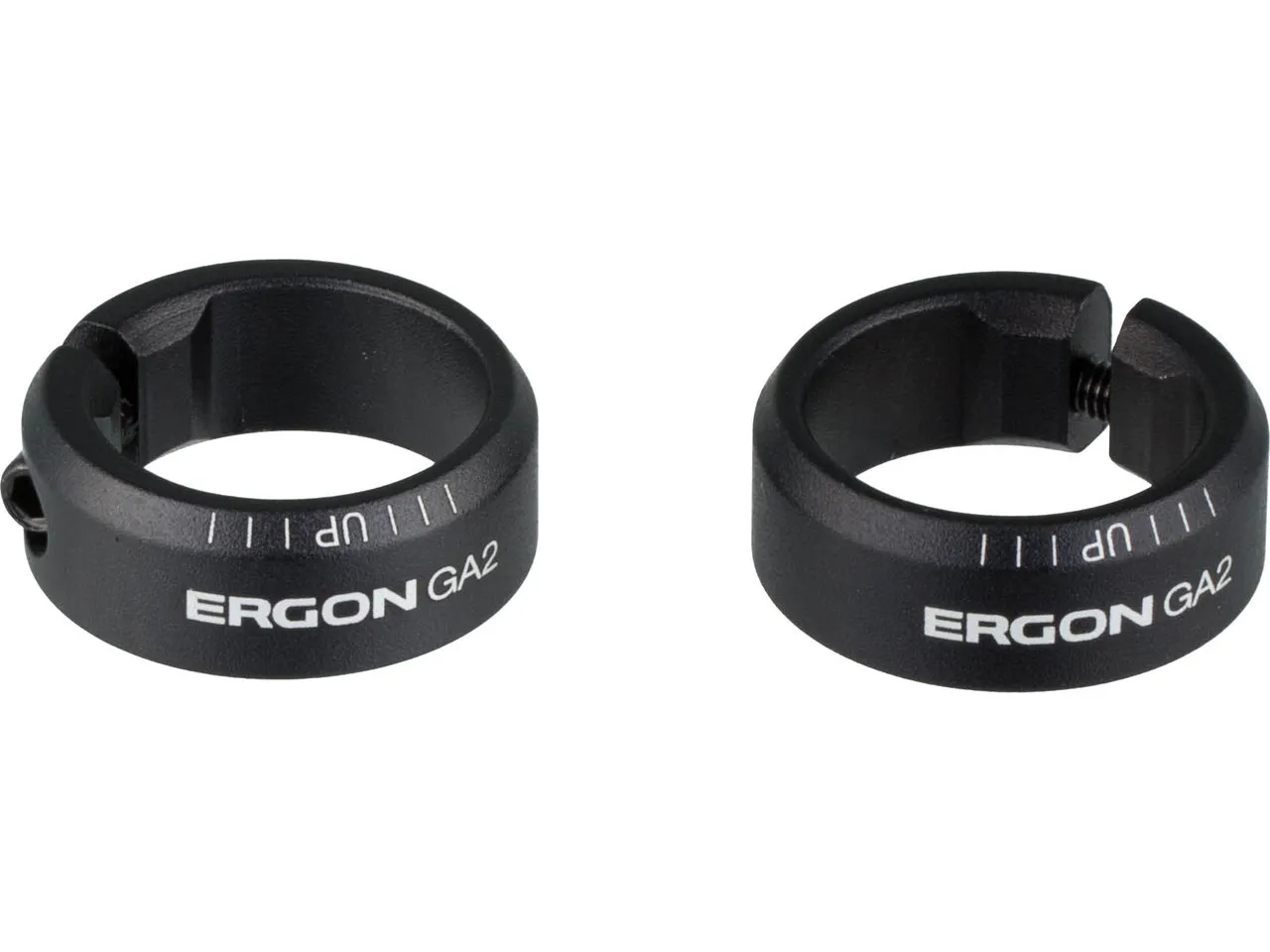 Ergon Klemmringe für GA2 Lenkergriffe, Schwarz, one_size Ergon Klemmringe für GA2 Lenkergriffe, Schwarz, one_size