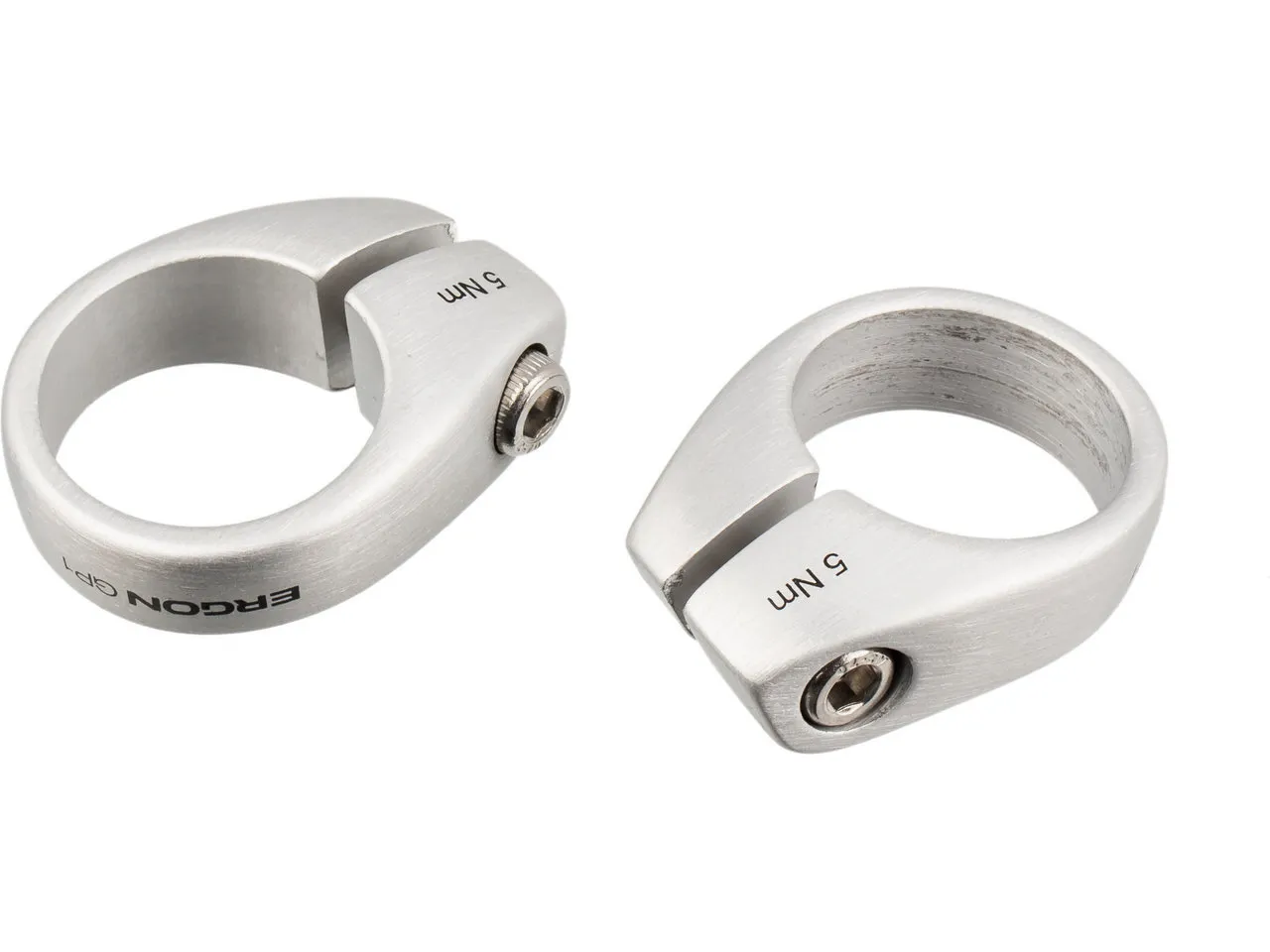 Ergon Klemmringe für GP1 BioKork Lenkergriffe, Grau, one_size Ergon Klemmringe für GP1 BioKork Lenkergriffe, Grau, one_size