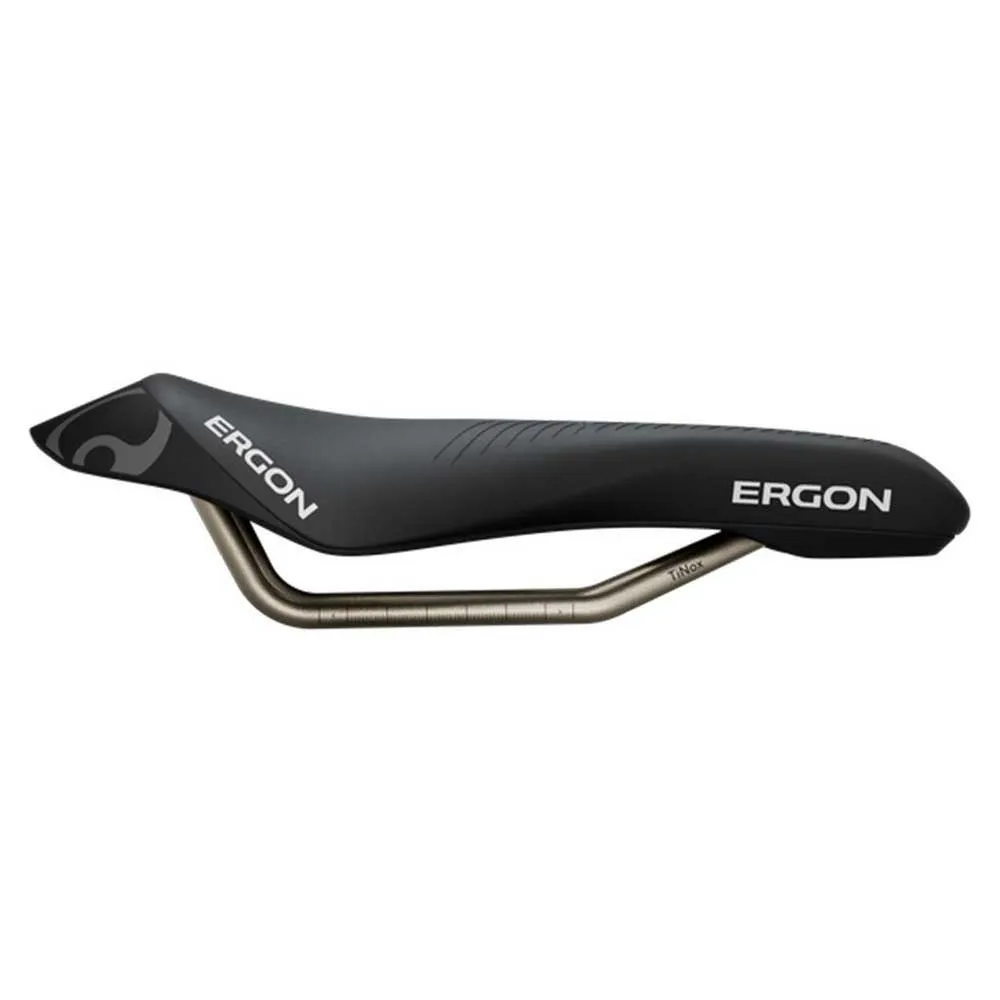 Ergon Sr Tri Men Front Sattel, Black, 135mm