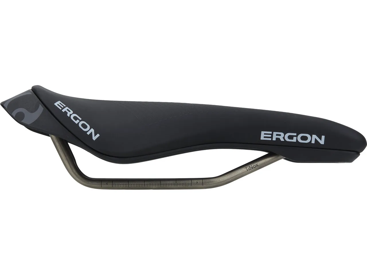 Ergon SR Tri Men Mid Sattel, Schwarz, 130mm