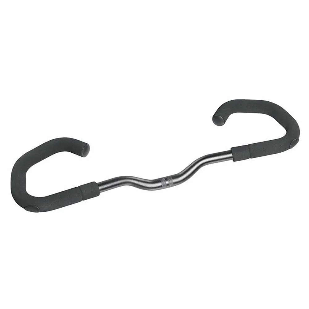 Ergotec Ahs Basic Comfort 25 Mm 12º Grip 170 Mm Lenker, Black, 25.4mm, 600mm Ergotec Ahs Basic Comfort 25 Mm 12º Grip 170 Mm Lenker, Black, 25.4mm, 600mm