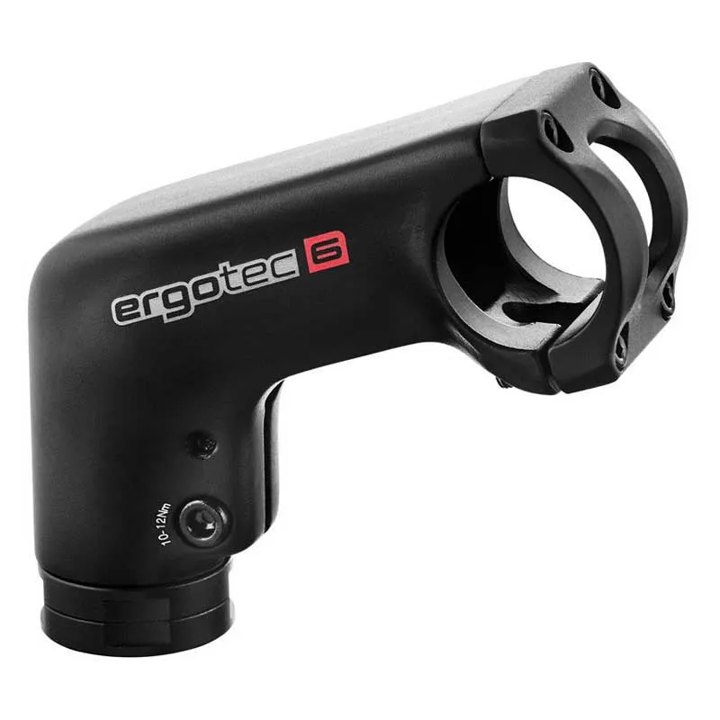 Ergotec Barracuda I 28.6/31.8 Mm Fahrradvorbau, Black, 110mm, 20º