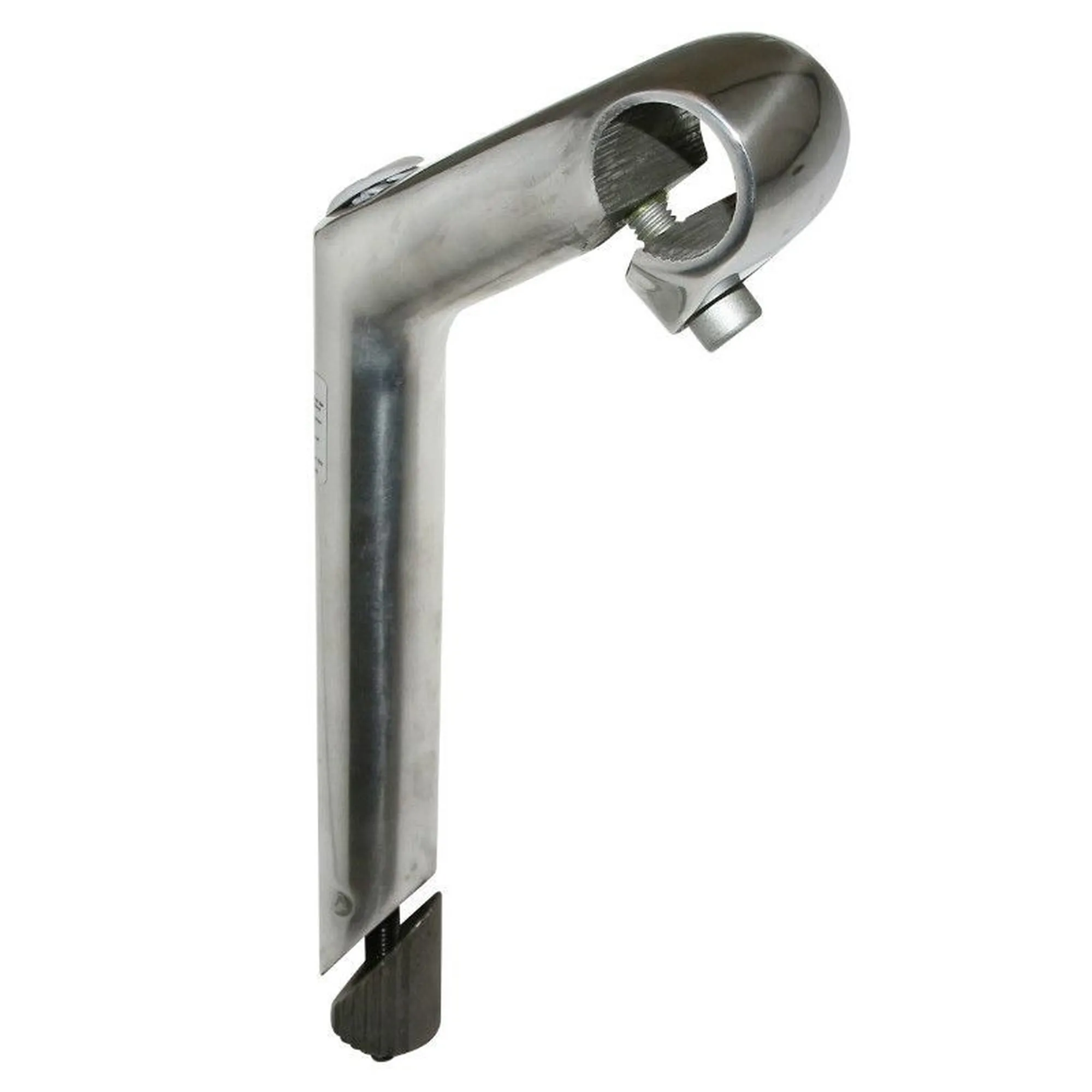 Ergotec City-Vorbau mit verstellbarem Tauchrohr für Lenker P2R 25.4mm Unisex, silber, 25.4 x 80 x 25.4mm Ergotec City-Vorbau mit verstellbarem Tauchrohr für Lenker P2R 25.4mm Unisex, silber, 25.4 x 80 x 25.4mm