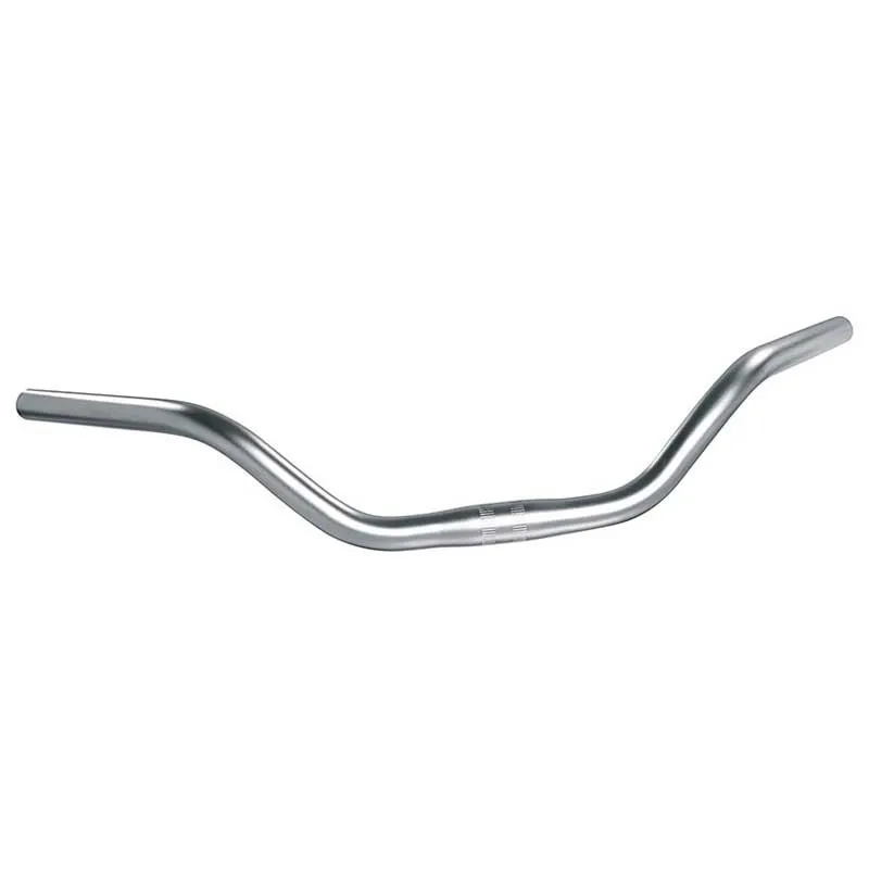 Ergotec Cruiser 70 Mm Lenker, Silver, 25.4mm, 605mm Ergotec Cruiser 70 Mm Lenker, Silver, 25.4mm, 605mm