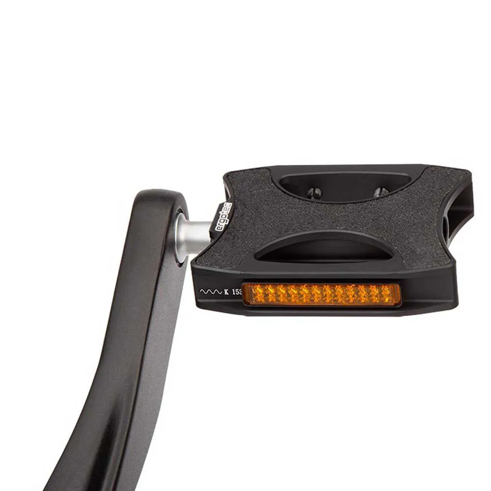 Ergotec Ep-urban Pedale, Silver / black, One Size Ergotec Ep-urban Pedale, Silver / black, One Size