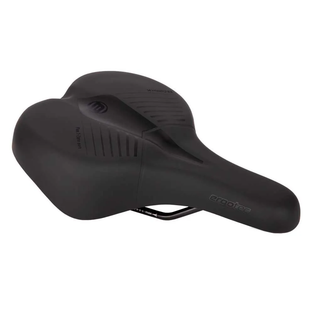 Ergotec Es Comfort M Soft Sattel, Black, 190mm Ergotec Es Comfort M Soft Sattel, Black, 190mm