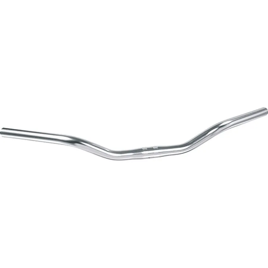 Ergotec Fahrradlenker City D25.4 Cruiser Unisex, silber, 635 x 41mm Ergotec Fahrradlenker City D25.4 Cruiser Unisex, silber, 635 x 41mm