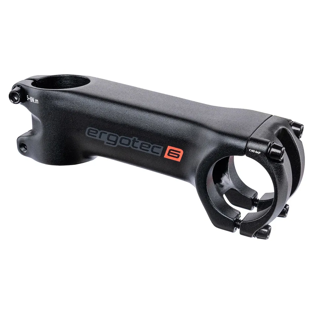 Ergotec Hake 31.8 Mm Fahrradvorbau, Black, 100mm, -8º Ergotec Hake 31.8 Mm Fahrradvorbau, Black, 100mm, -8º