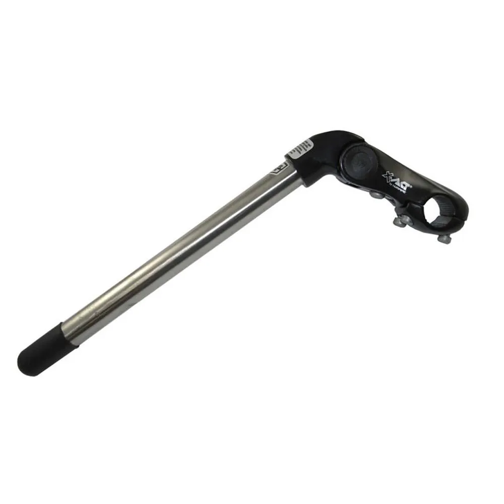 Ergotec Kobra Vario 25.4/22.2 Mm 300 Mm Verstellbarer Vorbau, Silver / black, 110mm, -10º - 50º Ergotec Kobra Vario 25.4/22.2 Mm 300 Mm Verstellbarer Vorbau, Silver / black, 110mm, -10º - 50º