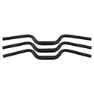 Ergotec M-bar 39 Mm 16º Grip 200 Mm Lenker, Black, 31.8mm, 700mm