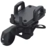Ergotec Mobile Phone Holder For Handlebar Instalation Unterstützung, Black, One Size