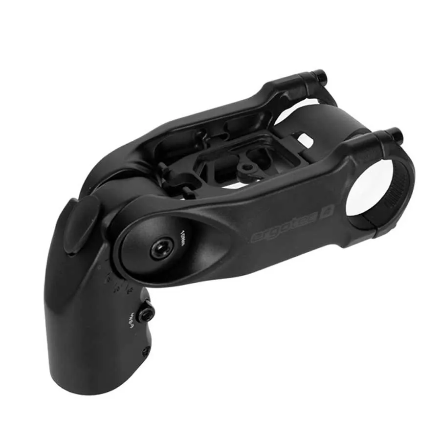 Ergotec Octopus Bk Ahead Fahrradvorbau, Black, 110mm, 0-60º