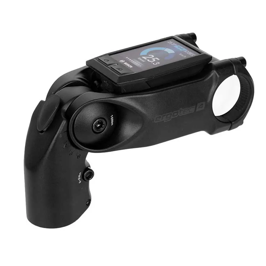 Ergotec Octopus Bk Ahead Fahrradvorbau, Black, 110mm, 0-60º