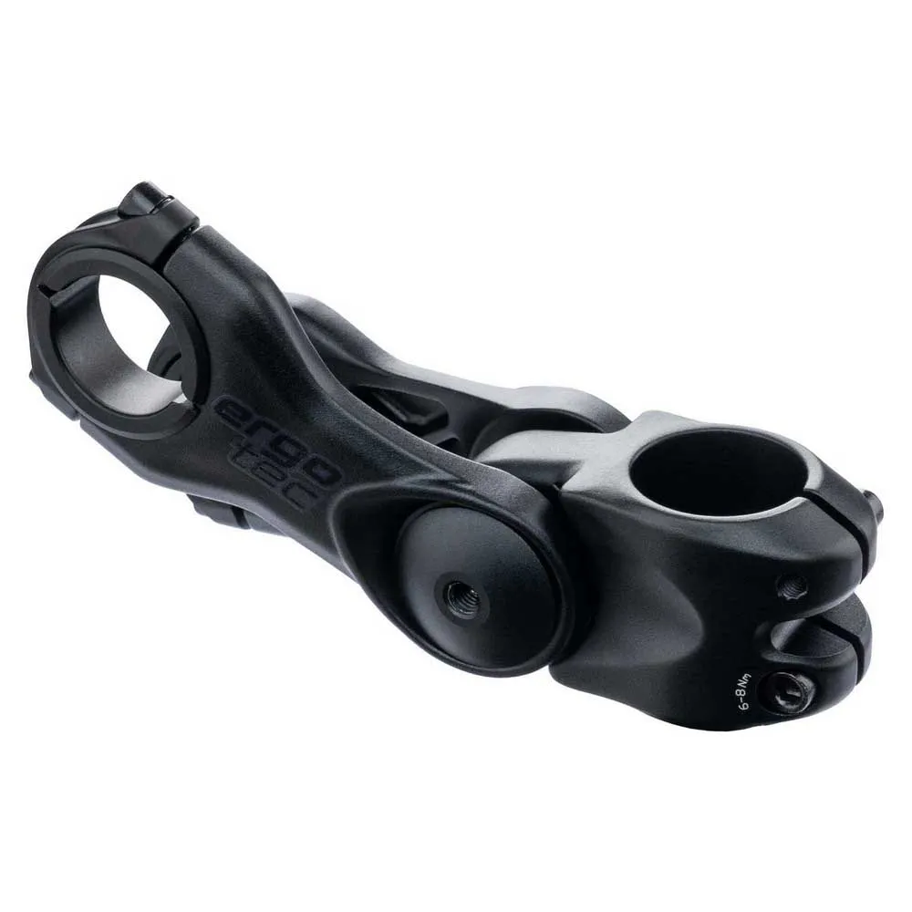 Ergotec Octopus Twin A-head Fahrradvorbau, Black, 105mm, -20-40º Ergotec Octopus Twin A-head Fahrradvorbau, Black, 105mm, -20-40º