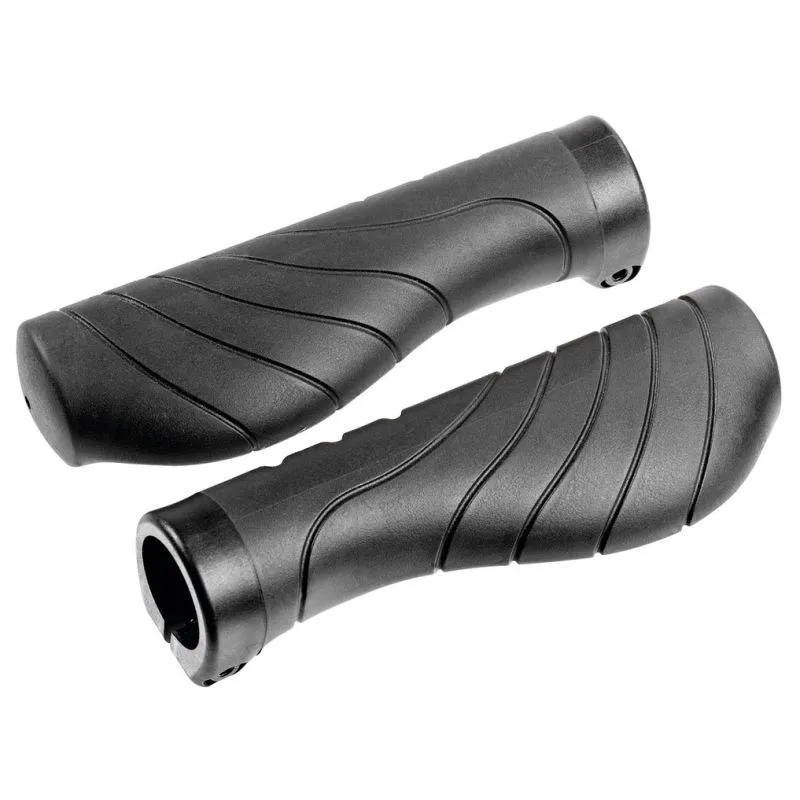Ergotec Satz von Gel-Griffen Kyoto Kraton Unisex, schwarz, 133mm