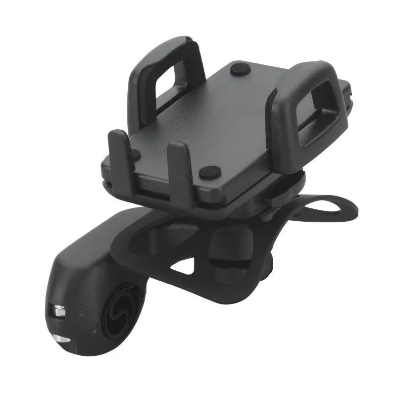 Ergotec Smartphone-Halterung Fahrrad Bügelbefestigung verstellbare Breite Unisex, schwarz, 60/80mm Ergotec Smartphone-Halterung Fahrrad Bügelbefestigung verstellbare Breite Unisex, schwarz, 60/80mm
