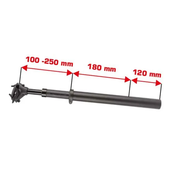 Ergotec Sp-10.0 Vario Sattelstütze Ergotec Sp-10.0 Vario Sattelstütze