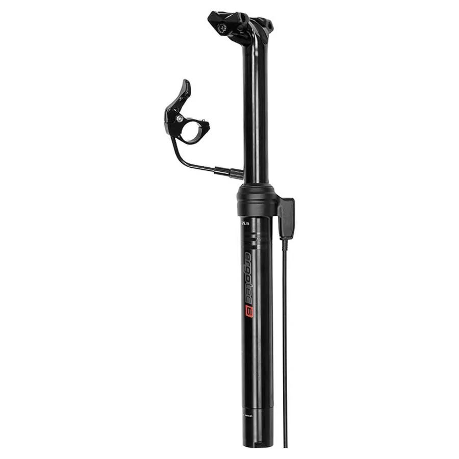 Ergotec Up & Down Rc 21 Mm Offset 105 Mm Teleskop-sattelstütze, Black, 295-400mm, 27.2mm Ergotec Up & Down Rc 21 Mm Offset 105 Mm Teleskop-sattelstütze, Black, 295-400mm, 27.2mm