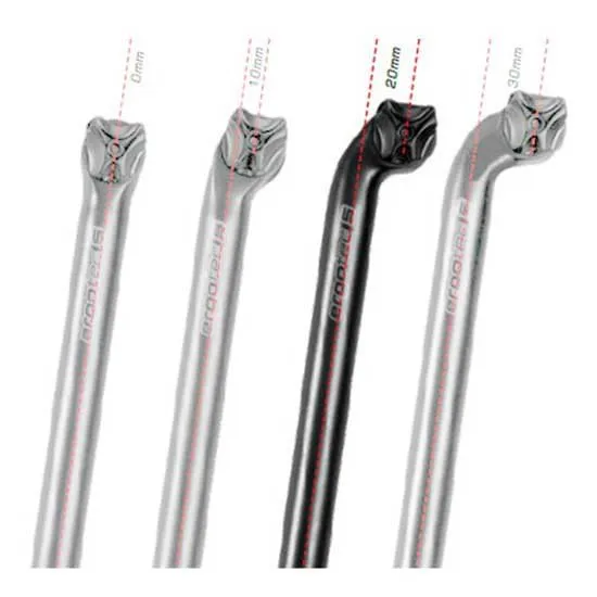 Ergotec Viper 20 Mm Offset Sattelstütze, Black, 400mm, 34.9mm Ergotec Viper 20 Mm Offset Sattelstütze, Black, 400mm, 34.9mm