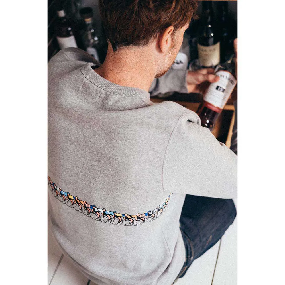 Erstwhile Tete De La Course 70s Sweatshirt, Light grey, XL Erstwhile Tete De La Course 70s Sweatshirt, Light grey, XL