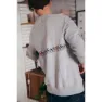Erstwhile Tete De La Course 70s Sweatshirt, Light grey, XL