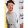Erstwhile Tete De La Course 70s Sweatshirt, Light grey, XL