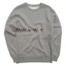 Erstwhile Tete De La Course 70s Sweatshirt, Light grey, XL