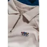Erstwhile Waaier Halbreißverschluss-sweatshirt, Sand, S