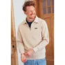 Erstwhile Waaier Halbreißverschluss-sweatshirt, Sand, S