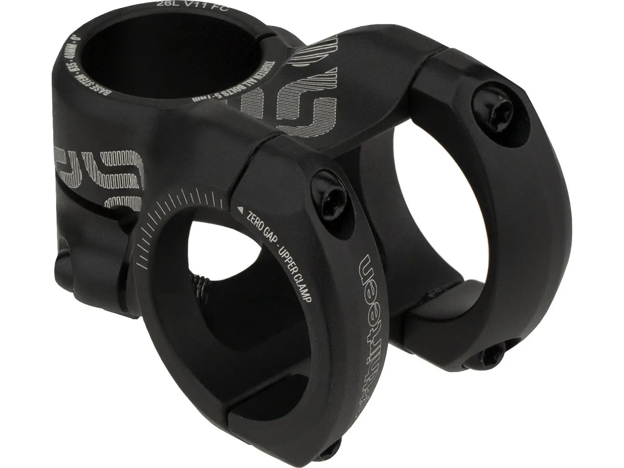 e*thirteen Base 35 Vorbau, Black, 40mm 0° e*thirteen Base 35 Vorbau, Black, 40mm 0°