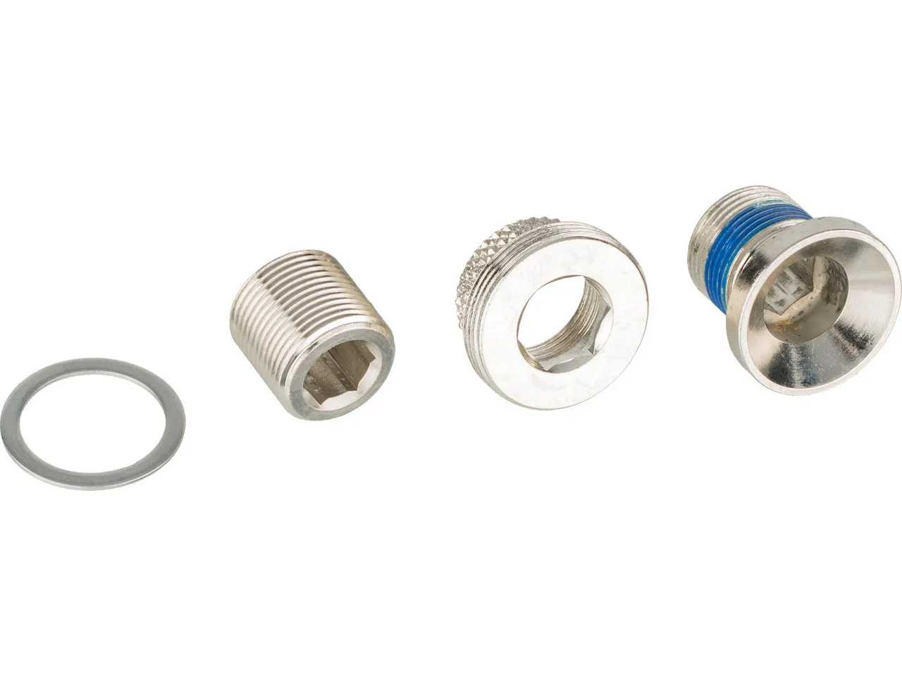 e*thirteen Kurbelabzieher Crank Bolt und Extractor Modell 2015-2017, Silver, One Size