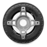e*thirteen Turbocharger Race 104bcd Bosch Sx Kettenblatt, Black, 34t