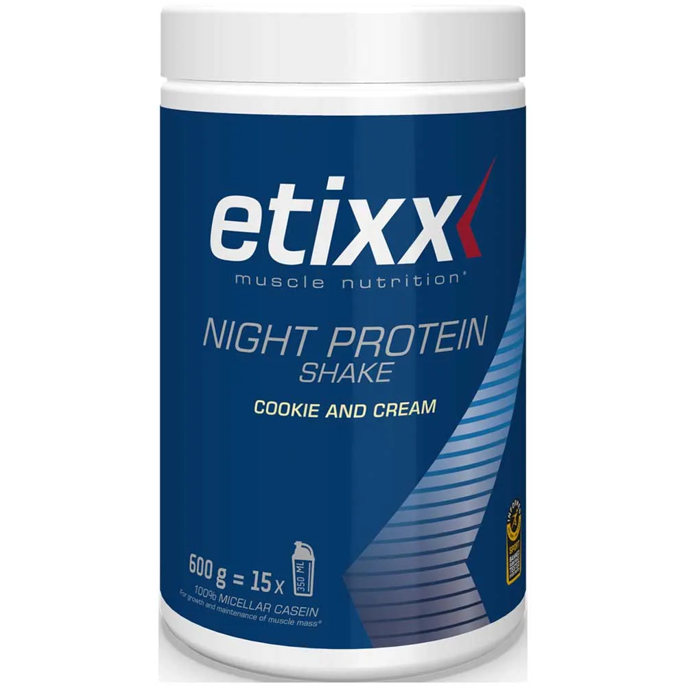Etixx Night Protein 600g Pulver, Multicolor, One Size Etixx Night Protein 600g Pulver, Multicolor, One Size
