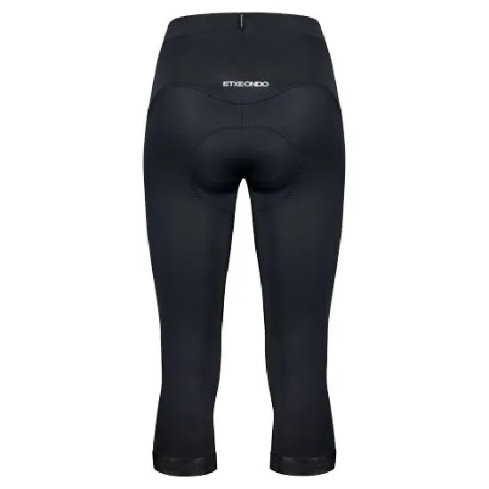 Etxeondo Koma Essentials 3/4 Radhose, Black Etxeondo Koma Essentials 3/4 Radhose, Black