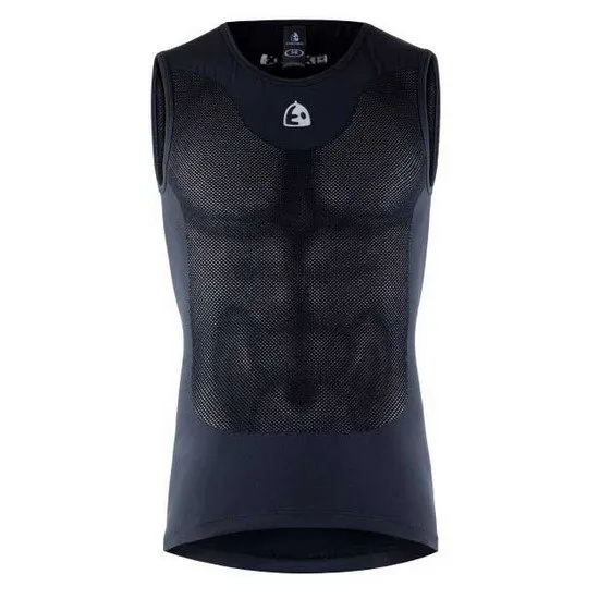 Etxeondo Labur Ärmelloses Baselayer, Black