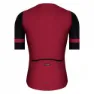 Etxeondo Mendi 1.0 Kurzarm-radtrikot, Maroon / black