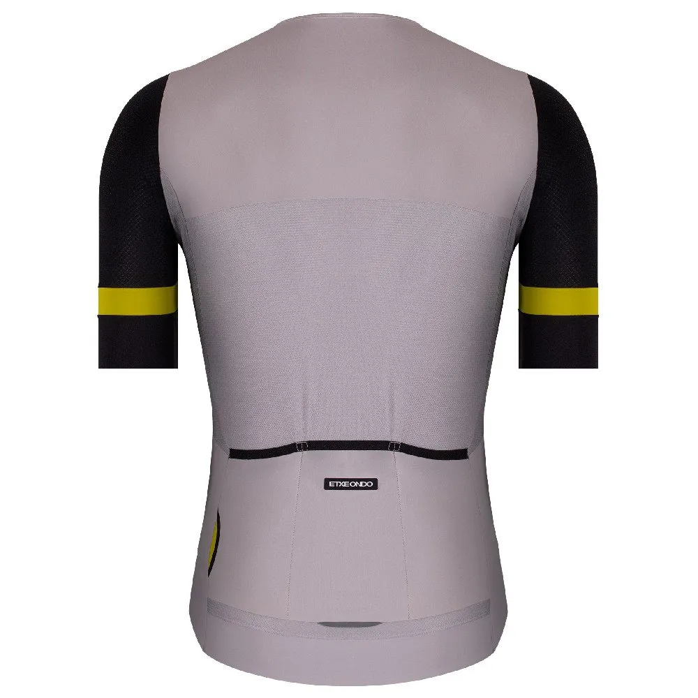 Etxeondo Mendi Pro Kurzarm-radtrikot, Grey / pistachio, XL Etxeondo Mendi Pro Kurzarm-radtrikot, Grey / pistachio, XL