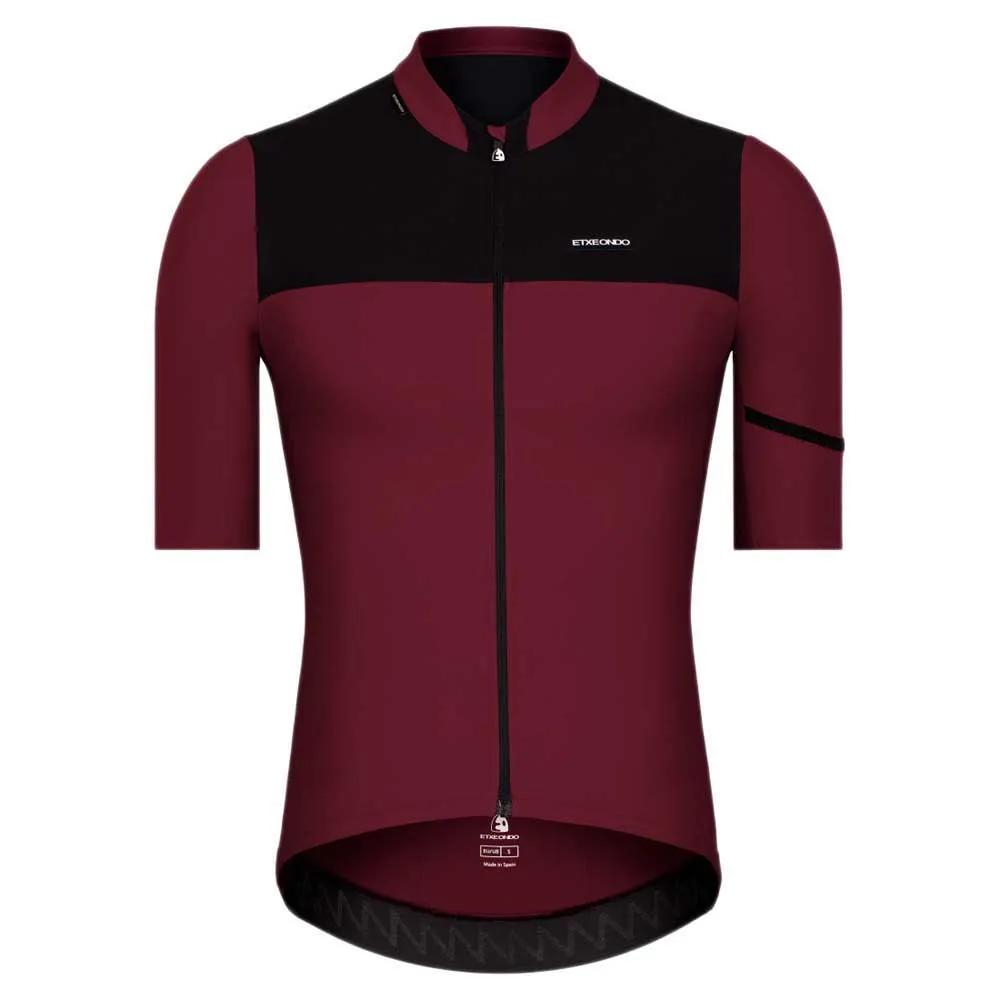 Etxeondo Rali 1.0 Kurzarm-radtrikot, Dark red Etxeondo Rali 1.0 Kurzarm-radtrikot, Dark red