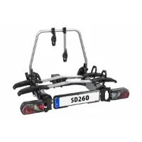Eufab Fahrradträger auf der Anhängerkupplung Plattform 2 Velos Sd260 Unisex Eufab Fahrradträger auf der Anhängerkupplung Plattform 2 Velos Sd260 Unisex