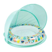Eurekakids Aufblasbarer Babypool Mit Sonnenschirm-hallo Sommer Eurekakids Aufblasbarer Babypool Mit Sonnenschirm-hallo Sommer