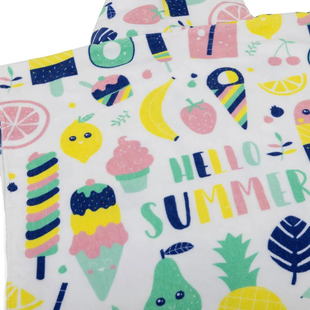 Eurekakids Hallo Sommerfrucht-bademantel, Multicolor, One Size Eurekakids Hallo Sommerfrucht-bademantel, Multicolor, One Size