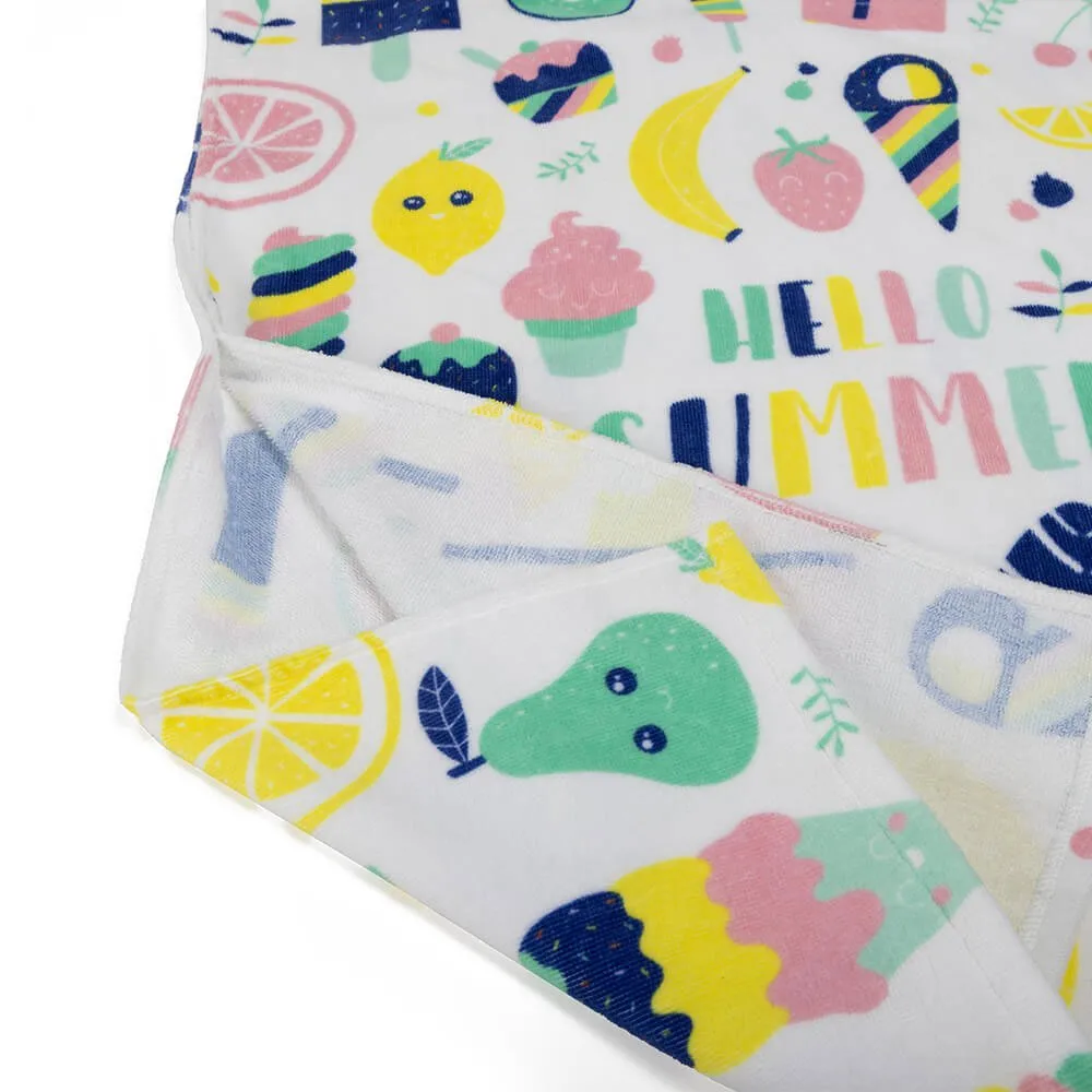 Eurekakids Hallo Sommerfrucht-bademantel, Multicolor, One Size Eurekakids Hallo Sommerfrucht-bademantel, Multicolor, One Size