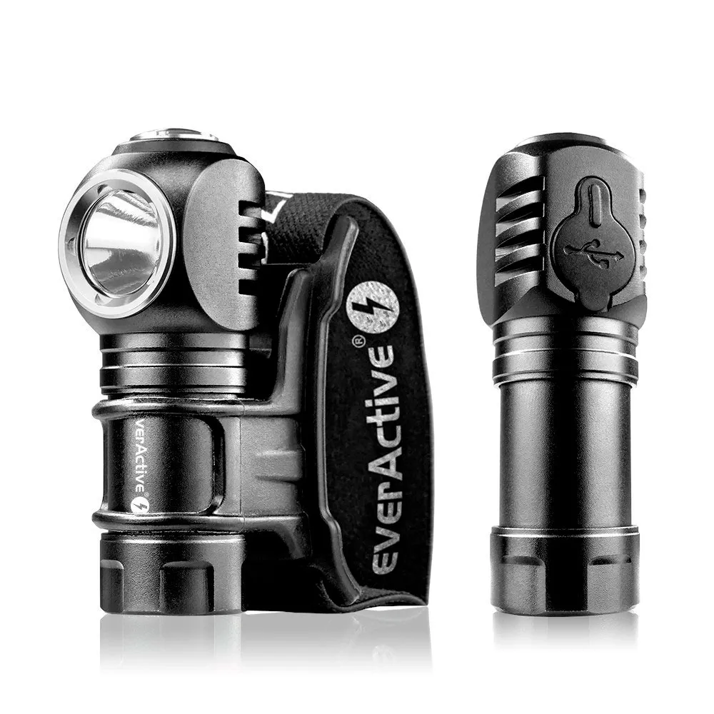Everactive Fl-55r Dripple Led Taschenlampe, Black / orange, One Size