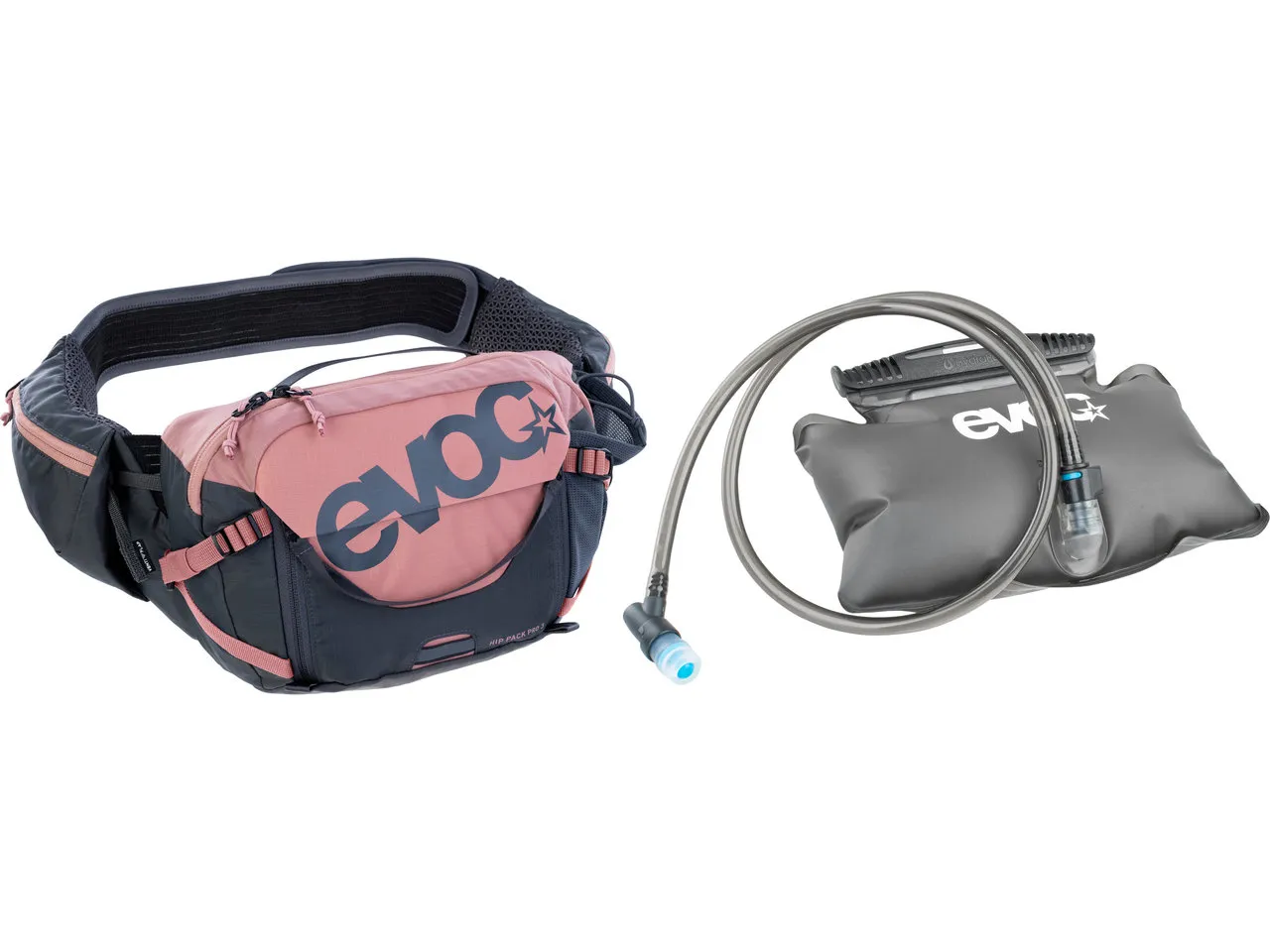 EVOC Hip Pack Pro 3 Hüfttasche + 1,5 L Trinkblase EVOC Hip Pack Pro 3 Hüfttasche + 1,5 L Trinkblase