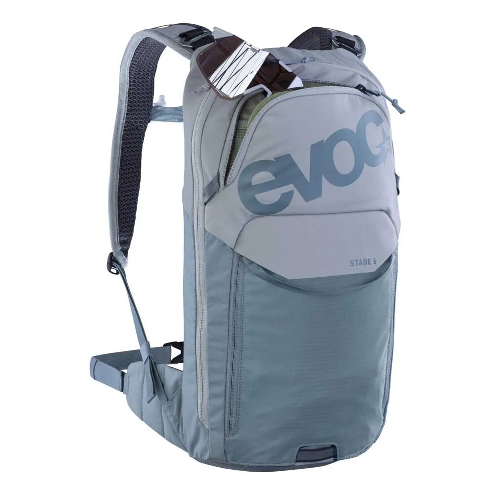 EVOC Stage 6l+2l Trinkrucksack, Stone, One Size EVOC Stage 6l+2l Trinkrucksack, Stone, One Size