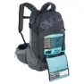 EVOC Trail Pro Rucksack 26l, Noir / gris, S/M
