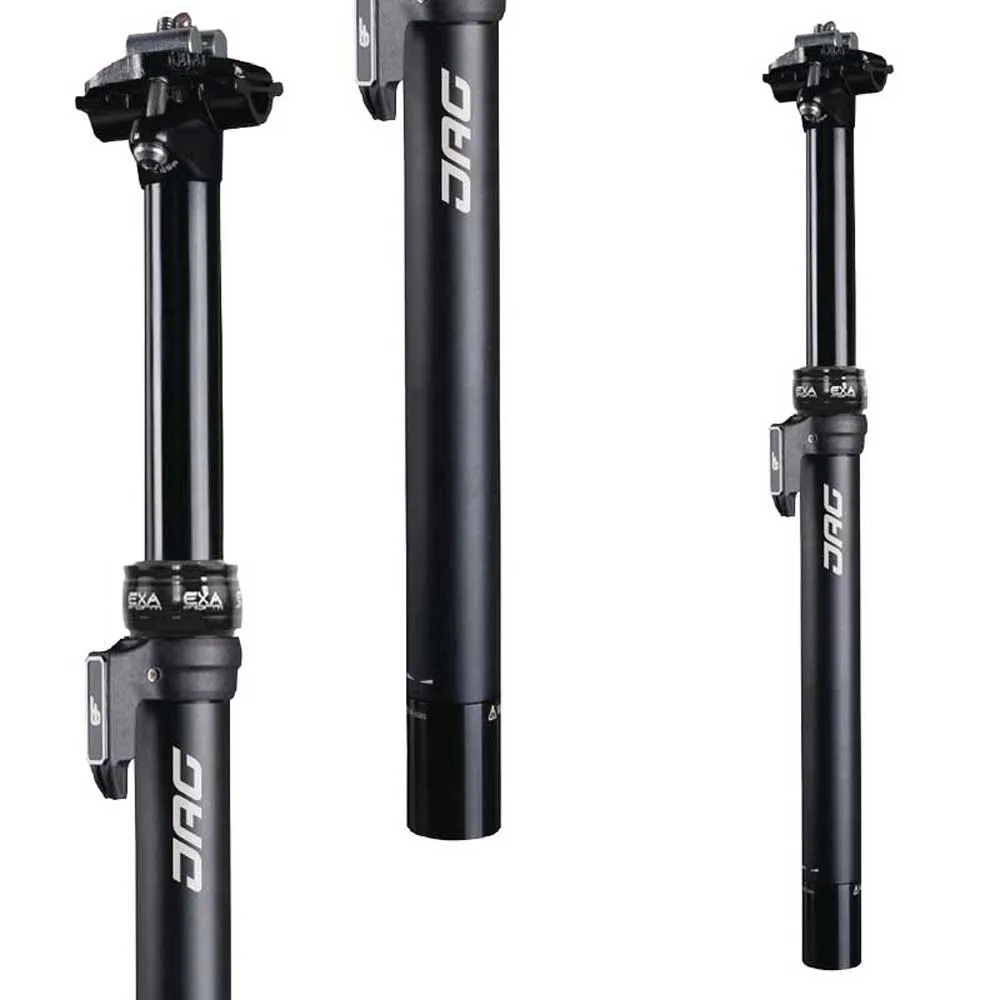 EXAFORM Jag 100 Mm Teleskop-sattelstütze, Black, 270-370mm, 30.9mm
