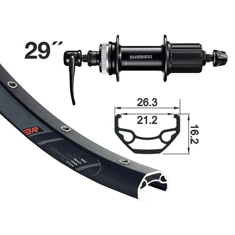 Exal Rodi Rock 19 28´´ Cl Disc Qr Hinterrad, Black, 10 x 135mm, Shimano/Sram HG Exal Rodi Rock 19 28´´ Cl Disc Qr Hinterrad, Black, 10 x 135mm, Shimano/Sram HG